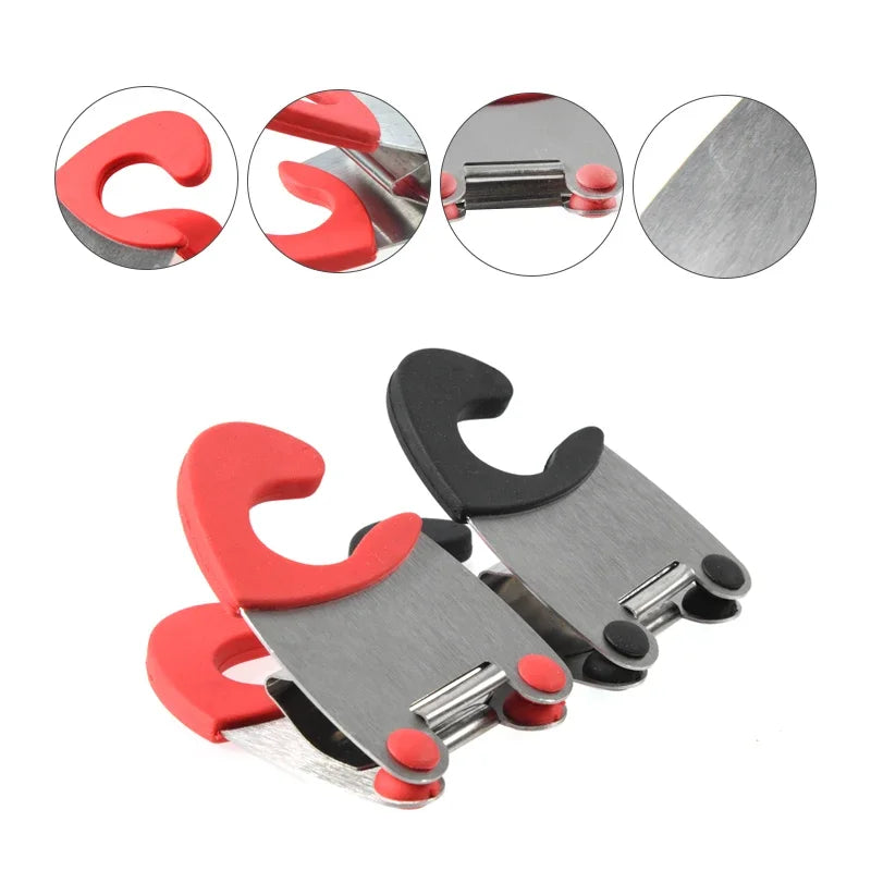 Clip Lateral para Olla - Soporte Antiescaldado de Silicón para Cuchara
