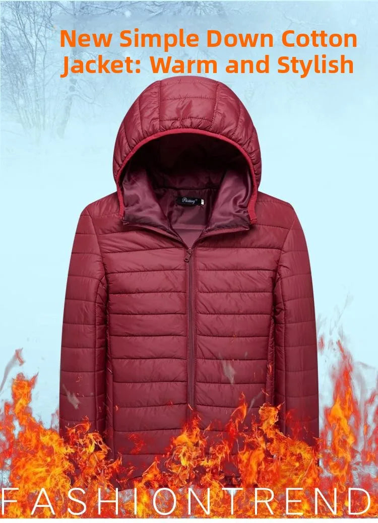 Chaqueta de plumón para hombre, nueva tendencia de primavera, otoño e invierno, ra, uesa, estilo casual, corte están...