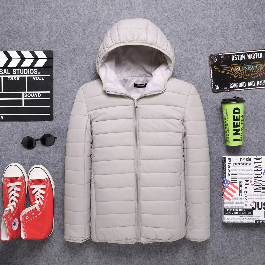 Chaqueta de plumón para hombre, nueva tendencia de primavera, otoño e invierno, ra, uesa, estilo casual, corte están...