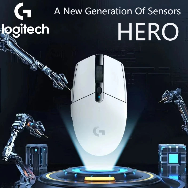 🖱️ Mouse Gamer Inalámbrico Logitech G304 / G305 Lightspeed Precisión HERO 12,000 DPI | Ultraligero, 6 Botones Programables y Plug & Play