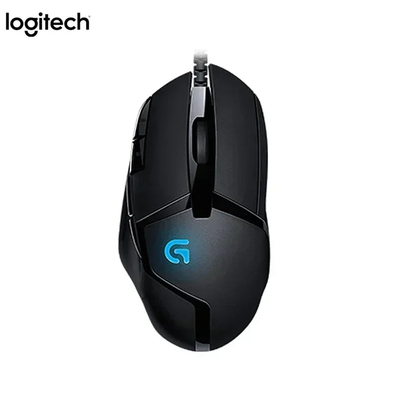 Ratón para juegos Logitech G402, con seguimiento de alta velocidad y efectos de sonido estéreo, es imprescindible para los jugadores. Toque cómodo
