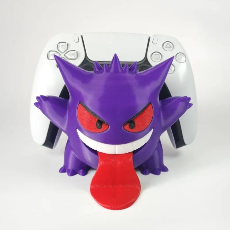 Anime Gengar PS5 PS4 PS3 escritorio mango Universal Gamepads soporte controladores de juego soporte para interruptor vapor estante de almacenamiento de mano
