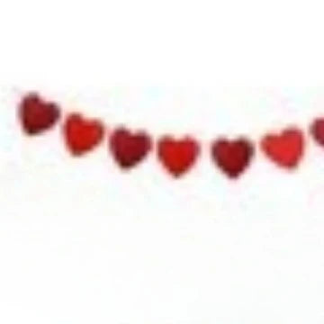 Banner colgante de San Valentín, guirnalda, banderines, corazón de amor rojo, cartel de papel, adorno colgante para puerta, decoración para fiesta de cumpleaños y boda