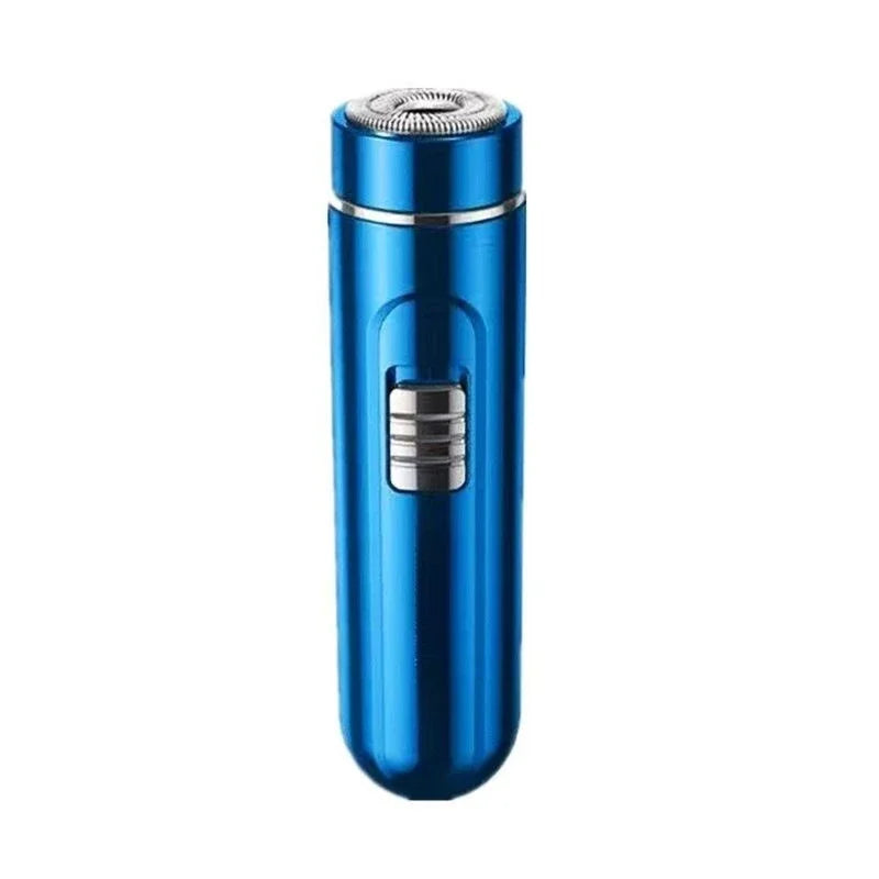 Maquinilla de Afeitar Eléctrica Recargable USB - Compacta Portátil Húmedo/Seco