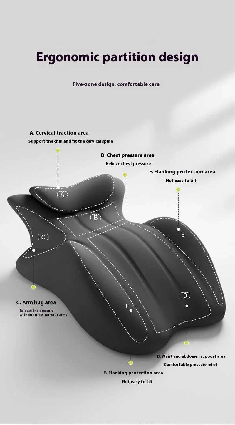 Almohada tumbada multifuncional para cama de noche, cojín de lectura propensa, almohada para teléfono, artefacto para dormir, cojín