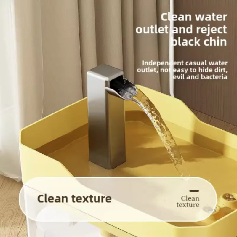Fuente de Agua Automática USB para Gatos – Bebedero Transparente con Filtro Recirculante y Bomba Antiseco