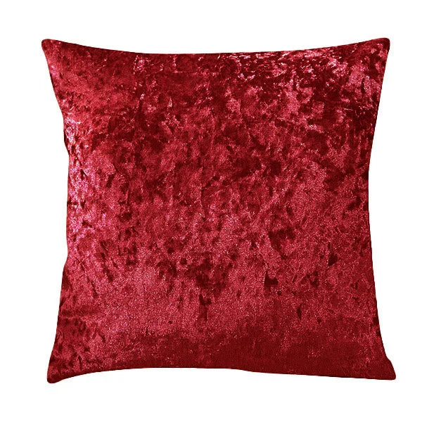 Almohada de terciopelo para sala de estar, cubierta de almohada supersuave de 60x60 cm, utilizada para lanzar sofá, decoración brillante