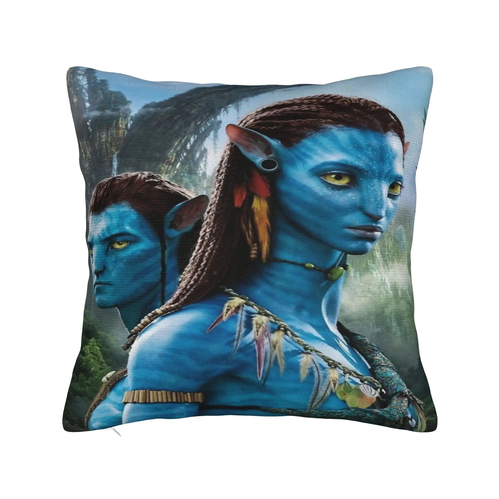 🌊 Funda de Almohada Decorativa Avatar: The Way of Water Suave, Moderna y de Estilo Retro | Ideal para Sofá y Dormitorio