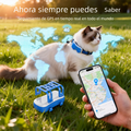 Collar GPS 4G para Perros y Gatos – Rastreador en Tiempo Real con SIM, Geocerca y +10 Días de Batería