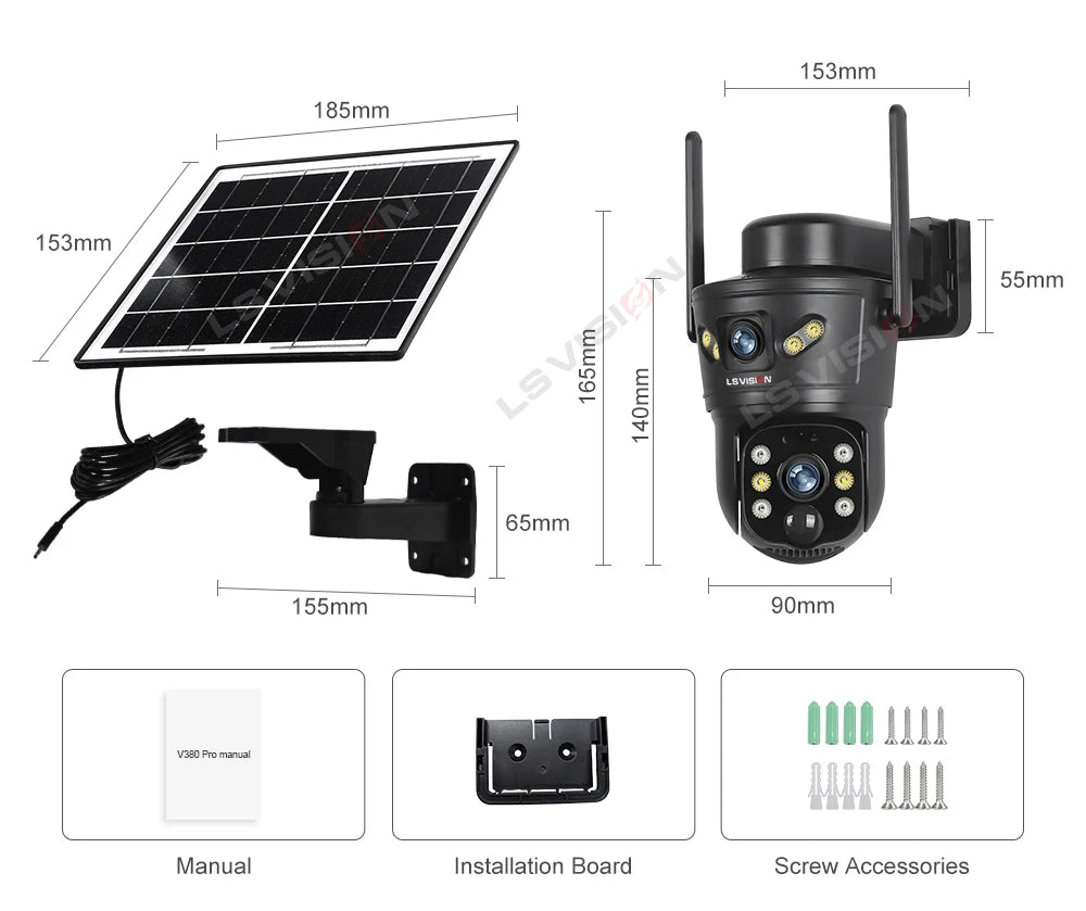 Cámara Solar 4G | Funciona sin WiFi ni electricidad – Ideal para ranchos, terrenos y negocios