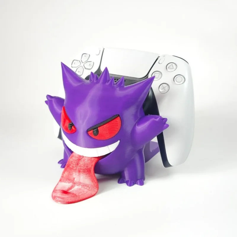 Anime Gengar PS5 PS4 PS3 escritorio mango Universal Gamepads soporte controladores de juego soporte para interruptor vapor estante de almacenamiento de mano
