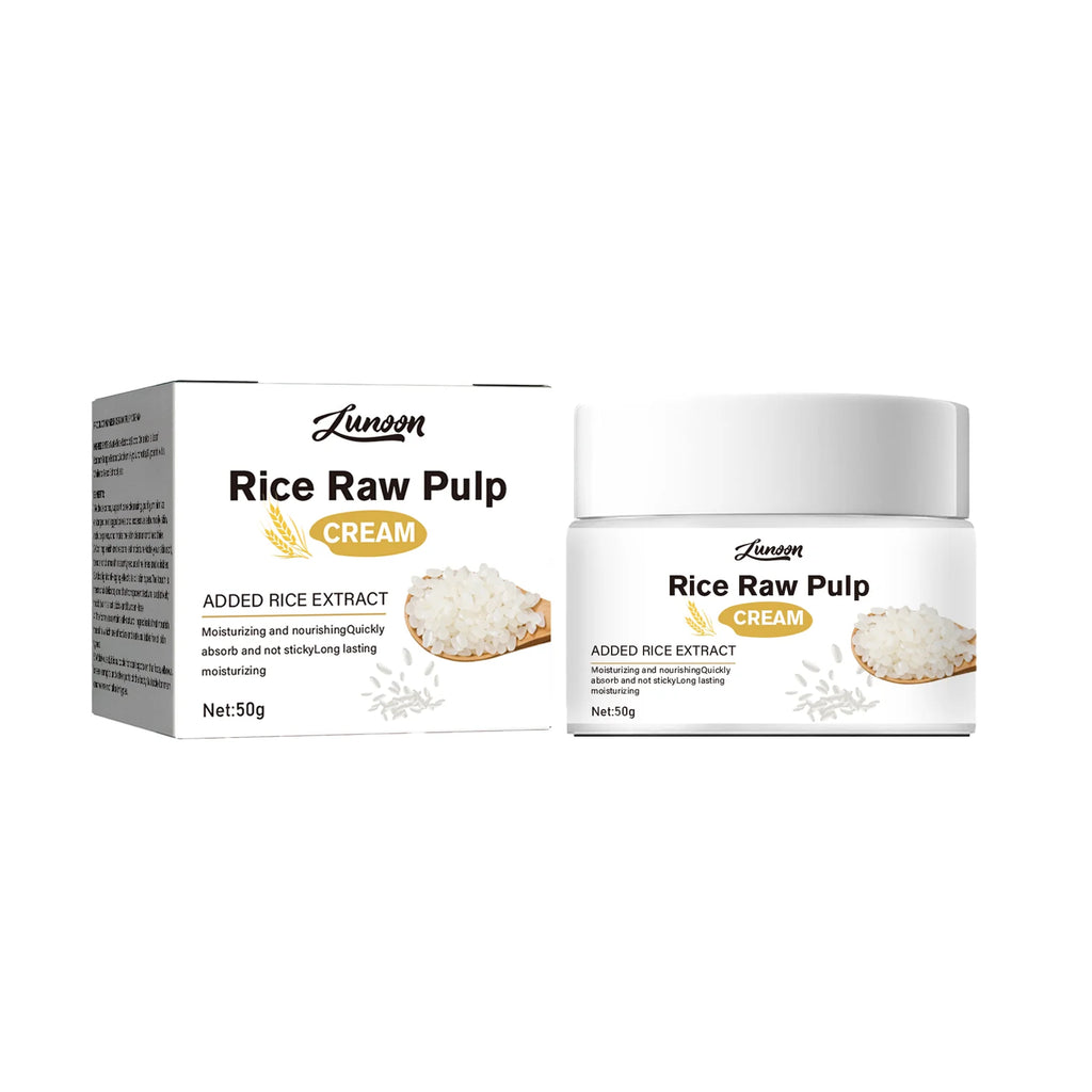 Crema Hidratante de Arroz Coreano - Antiedad con Ácido Hialurónico 50g