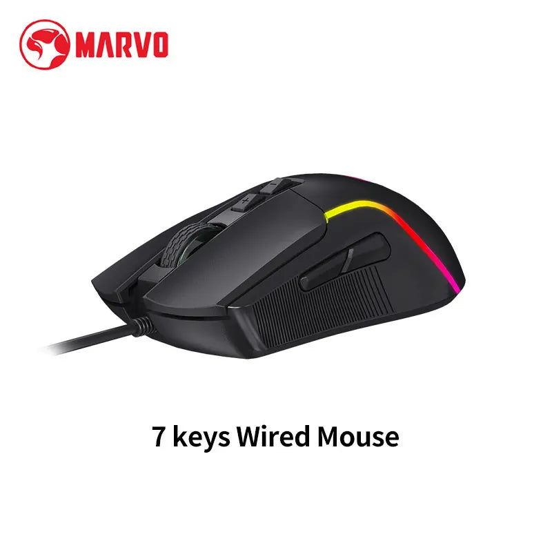 🎮 Kit Gamer MARVO 4 en 1 RGB Teclado + Mouse + Audífonos + Mousepad | Rendimiento Total para Gaming