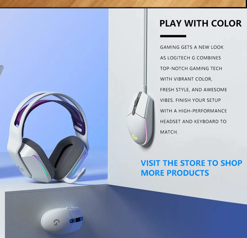 Mouse Gamer Logitech G402 | Diseño Confiable y Alta Precisión para Gamers Profesionales