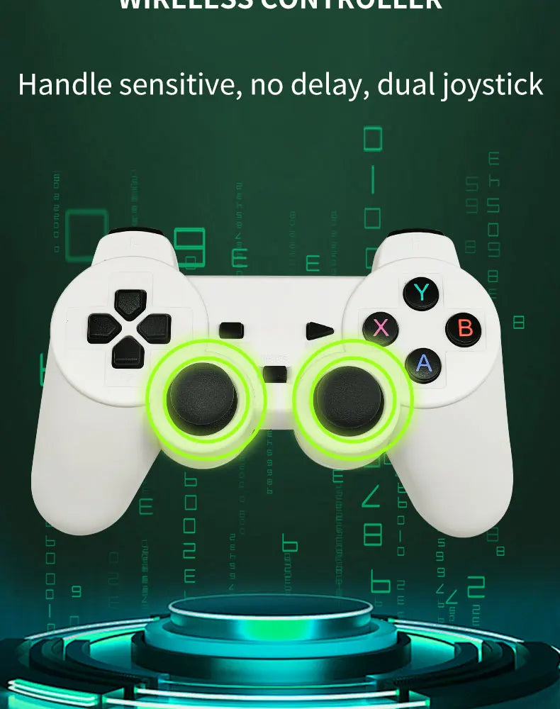 Consola Retro Y7 Super TV Game Box - 10,000+ Juegos HD Dual Control 128GB