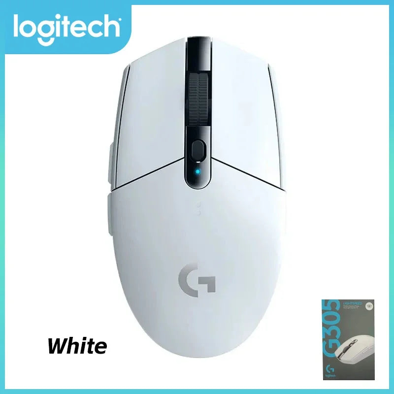 🖱️ Mouse Gamer Inalámbrico Logitech G304 / G305 Lightspeed Precisión HERO 12,000 DPI | Ultraligero, 6 Botones Programables y Plug & Play