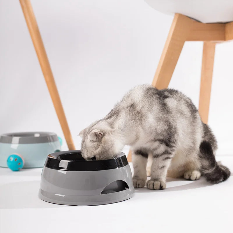 Cuenco Flotante Antiderrames para Perros y Gatos – Bebedero Portátil con Tecnología Antisalpicaduras
