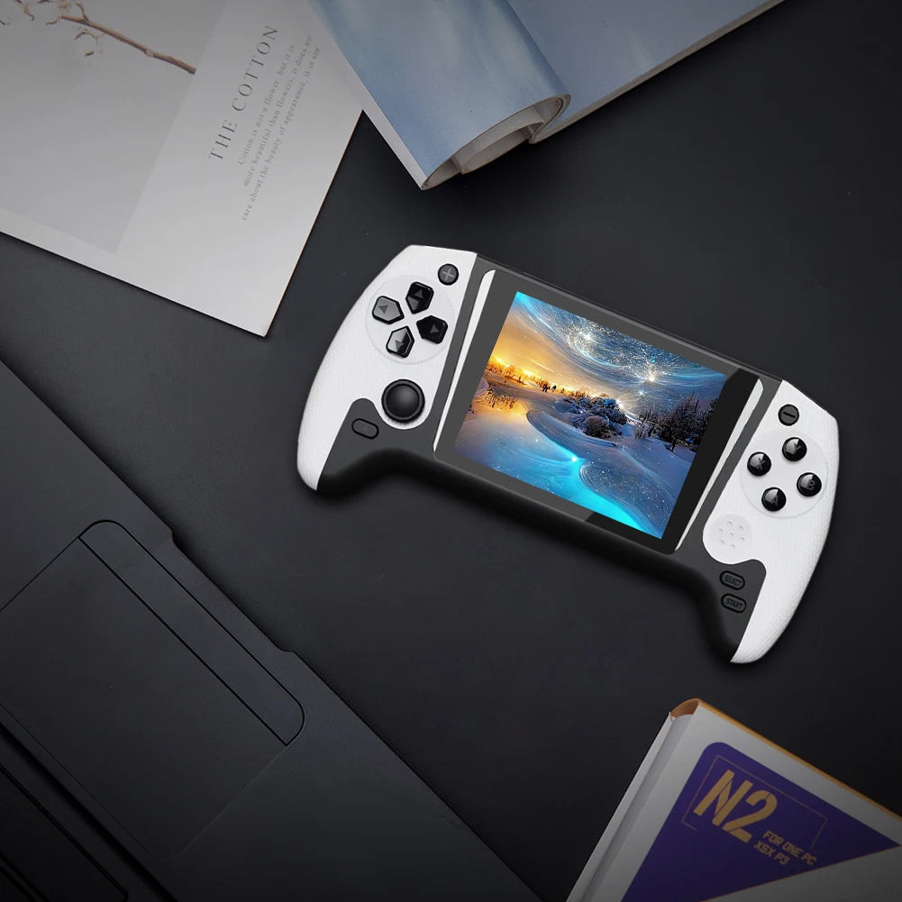 Consola Portátil 3.5" LCD - 500 Juegos Retro Batería 1200mAh Roja