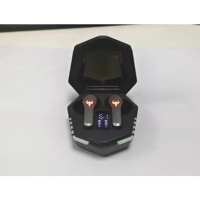 Auriculares Inalámbricos TWS con Pantalla Digital - Bluetooth para Gaming