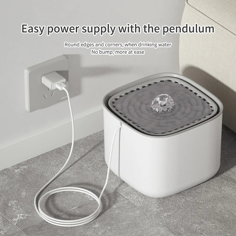 💧 Fuente de Agua Automática para Gatos 3L Silenciosa con Filtro y Carga USB