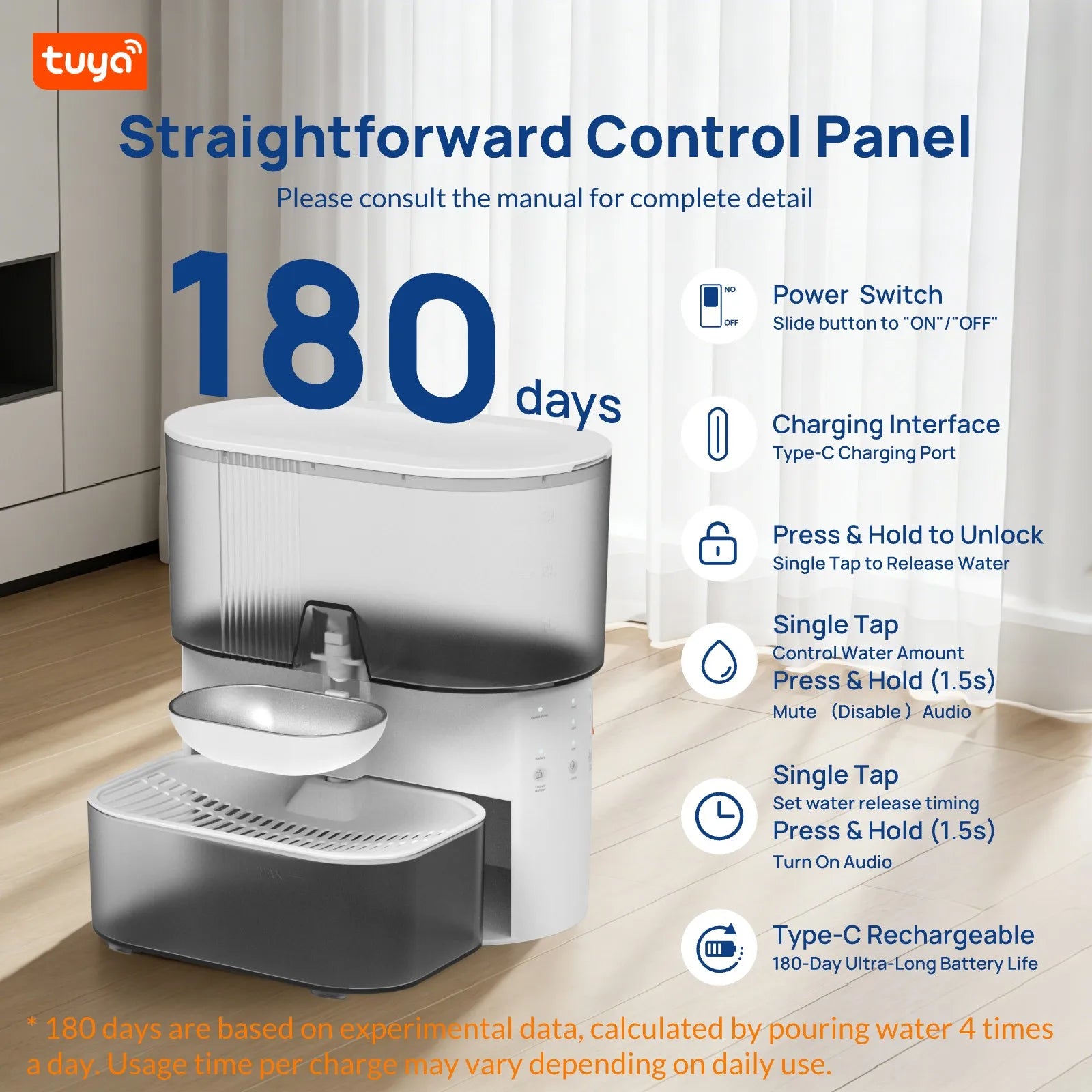 🐾 Fuente de Agua Automática para Mascotas 3L | Sin Filtro, Silenciosa y con Autolimpieza Agua siempre fresca, limpia y segura para tu mascota — sin filtros ni cables