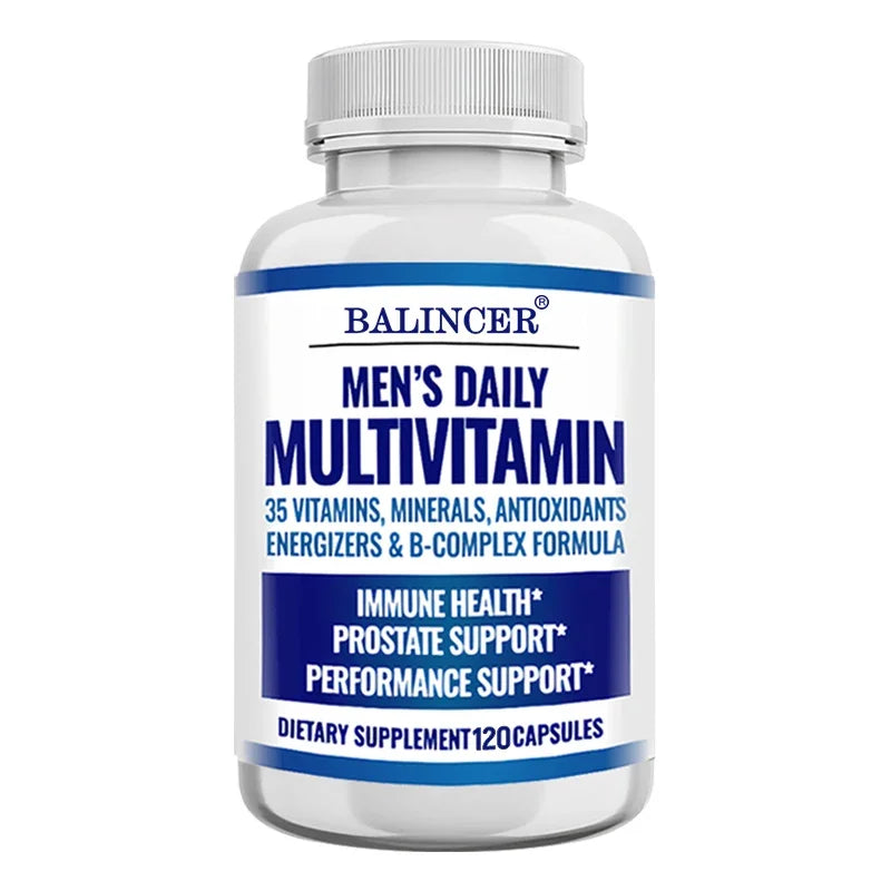 Multivitamina para Hombres Daitea | Apoyo para Energía, Corazón, Inmunidad y Salud de la Próstata