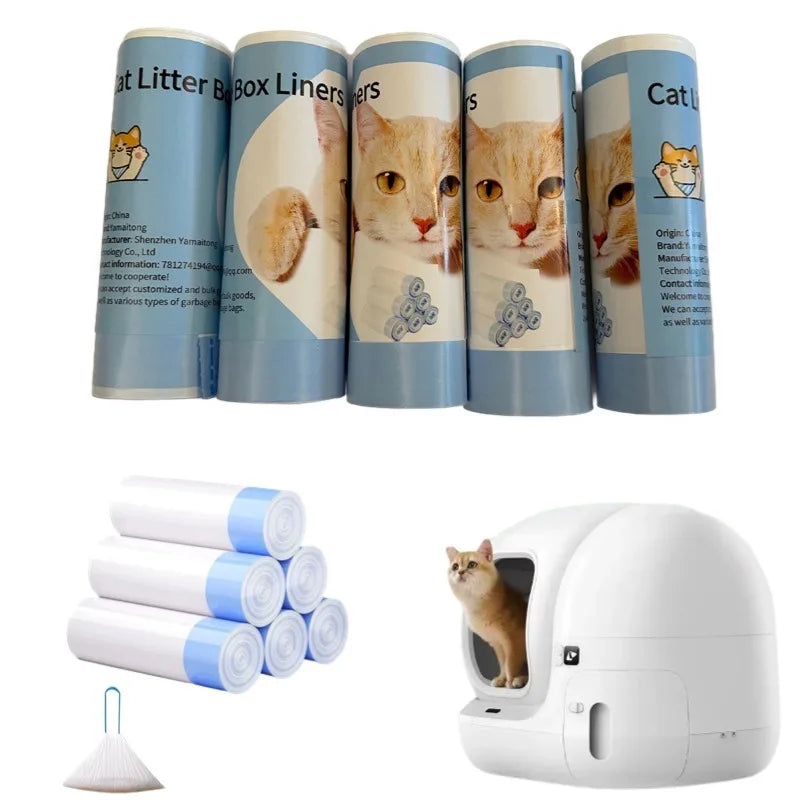 Bolsas de Repuesto Gruesas para Arenero Autolimpiante Petkit Pura Max / Pura X – Accesorio Original para Gatos