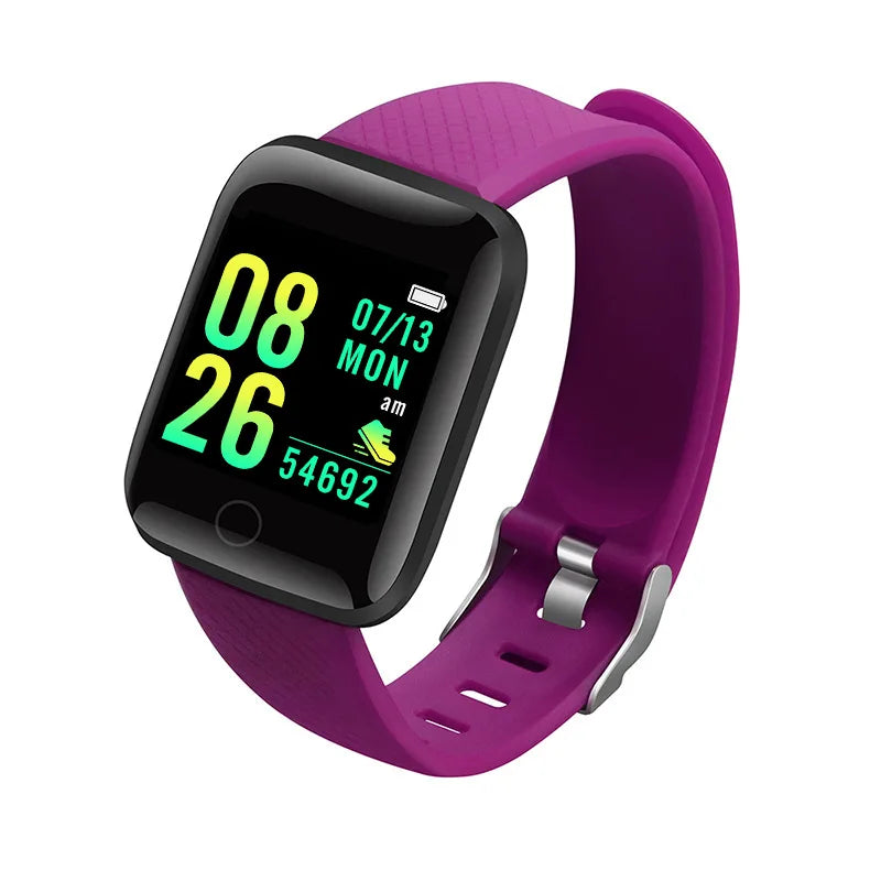 Smartwatch Reloj Inteligente para Hombre y Mujer - Monitor de Fitness con Mensajes - Pulsera Deportiva para Android e iOS