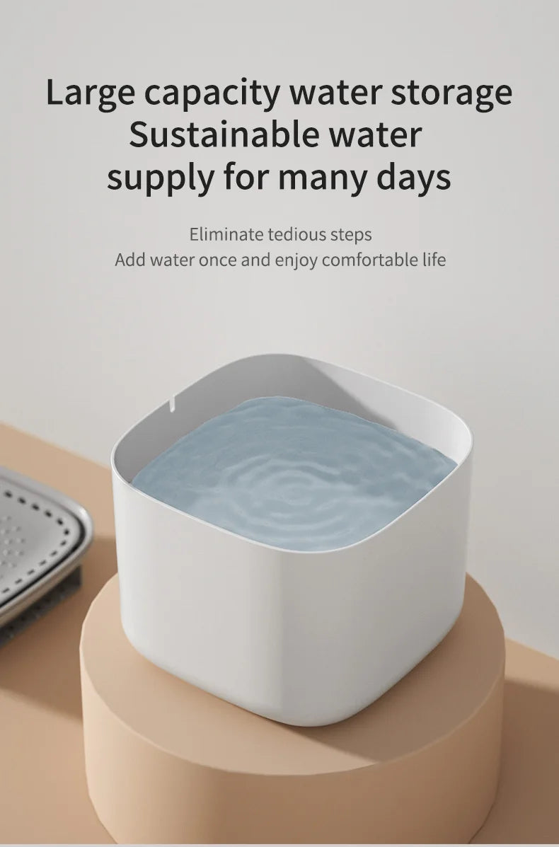 💧 Fuente de Agua Automática para Gatos 3L Silenciosa con Filtro y Carga USB