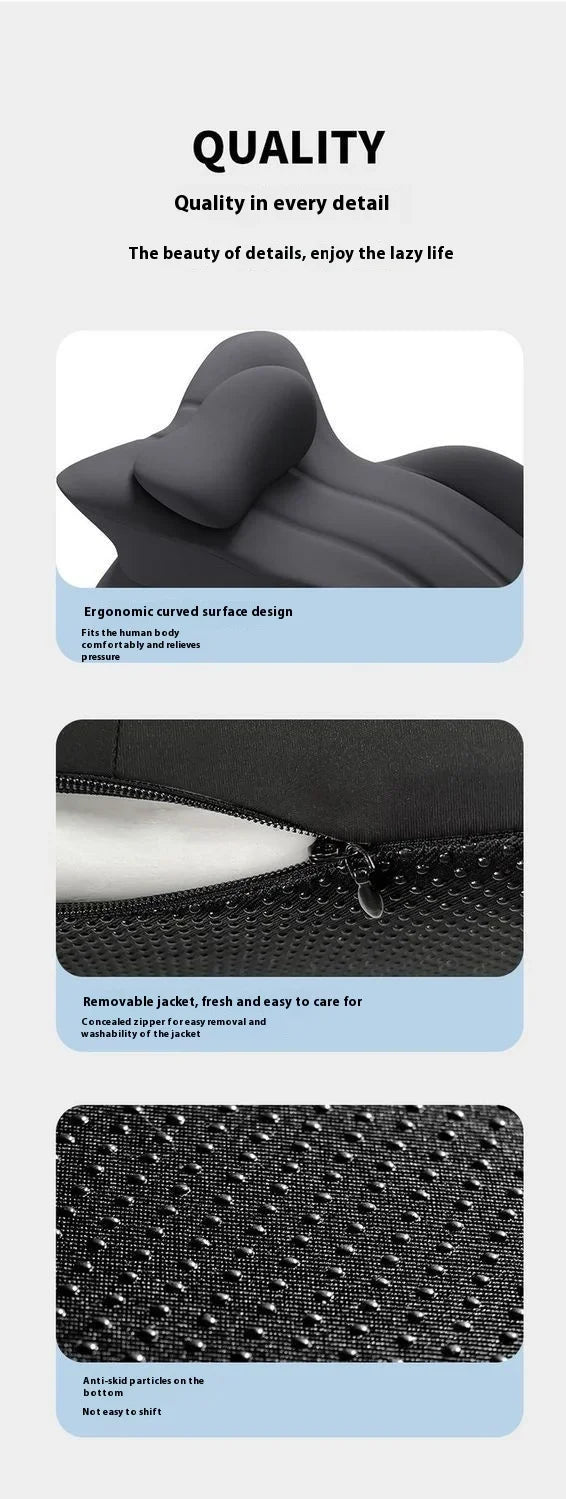 Almohada tumbada multifuncional para cama de noche, cojín de lectura propensa, almohada para teléfono, artefacto para dormir, cojín