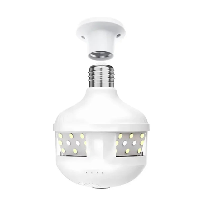 Cámara de Seguridad WiFi V380 Pro 4MP - Visión Nocturna Color, Detección Humana y Foco LED