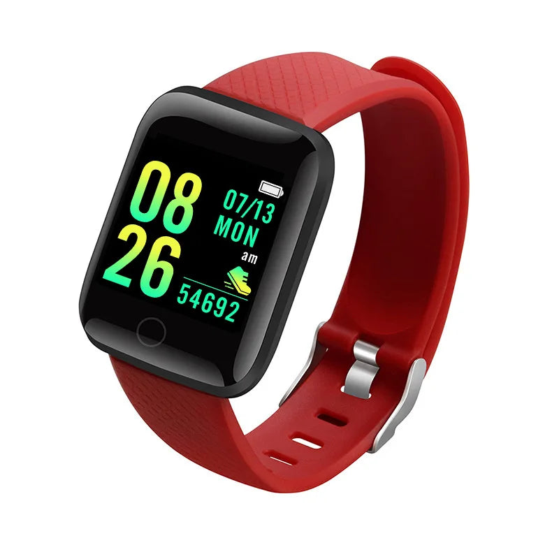 Smartwatch Reloj Inteligente para Hombre y Mujer - Monitor de Fitness con Mensajes - Pulsera Deportiva para Android e iOS