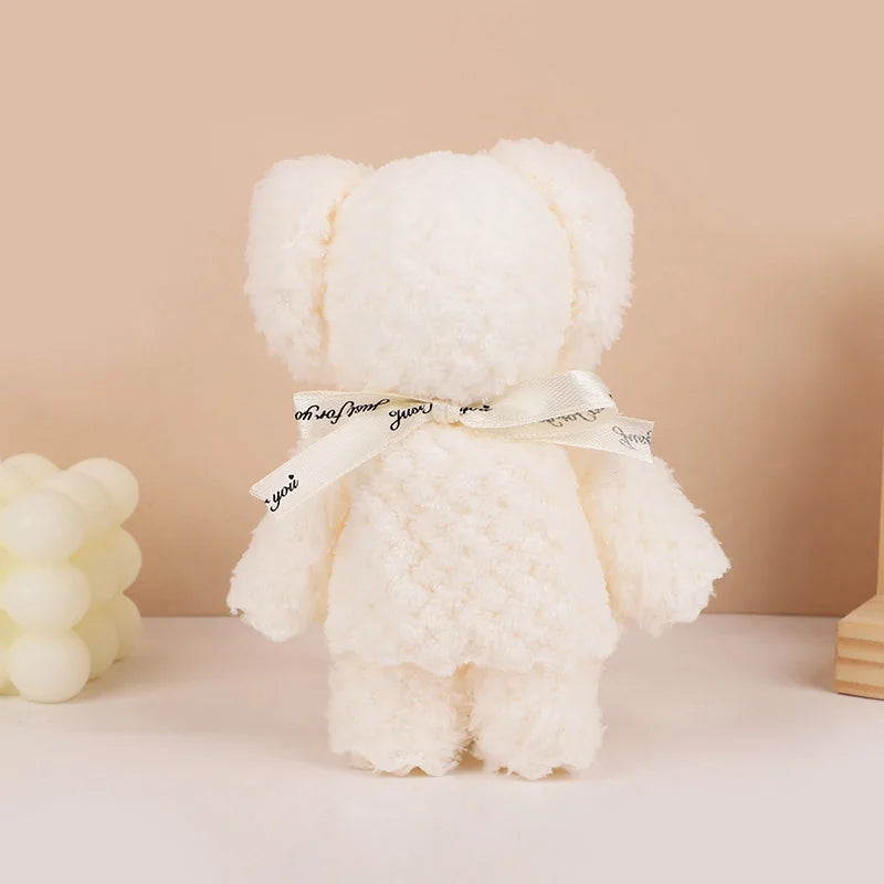 1-10 Uds. Toalla de oso de peluche, regalo para Baby Shower, recuerdos de fiesta de cumpleaños para niños, regalo de invitados de aniversario de boda, decoración navideña de Pascua