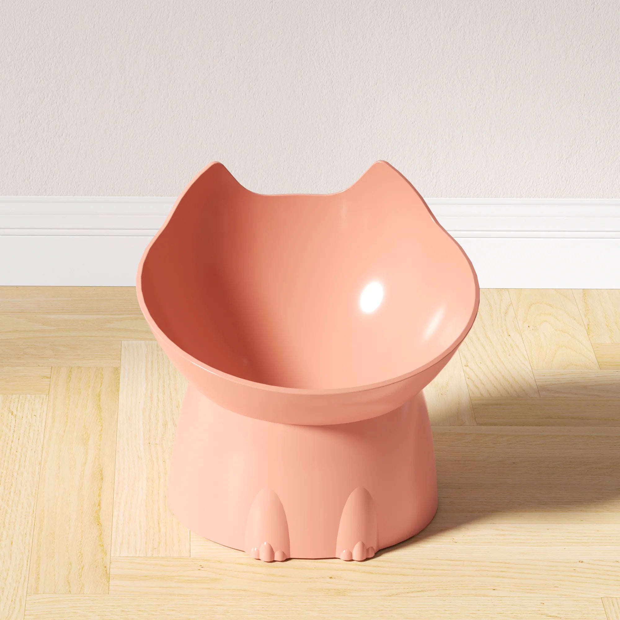 Cuenco Elevado Antivómito para Gatos | Plato Inclinado Antipunta que Protege el Cuello – Ideal para Gatitos y Adultos