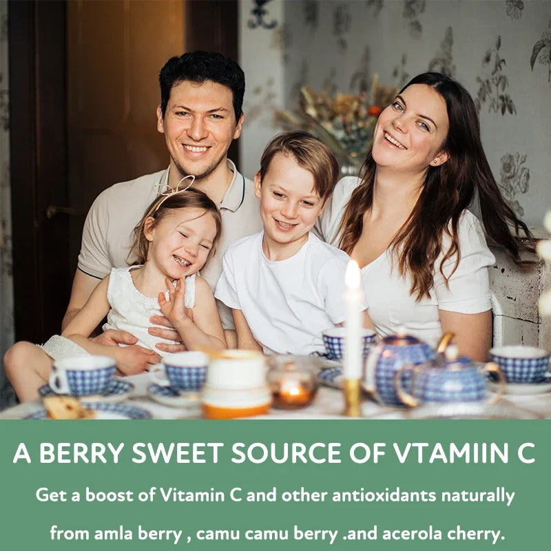 Vitamina C 1000 mg Xemenry | Refuerzo Inmunológico, Antioxidante y Apoyo para Piel, Corazón y Dientes