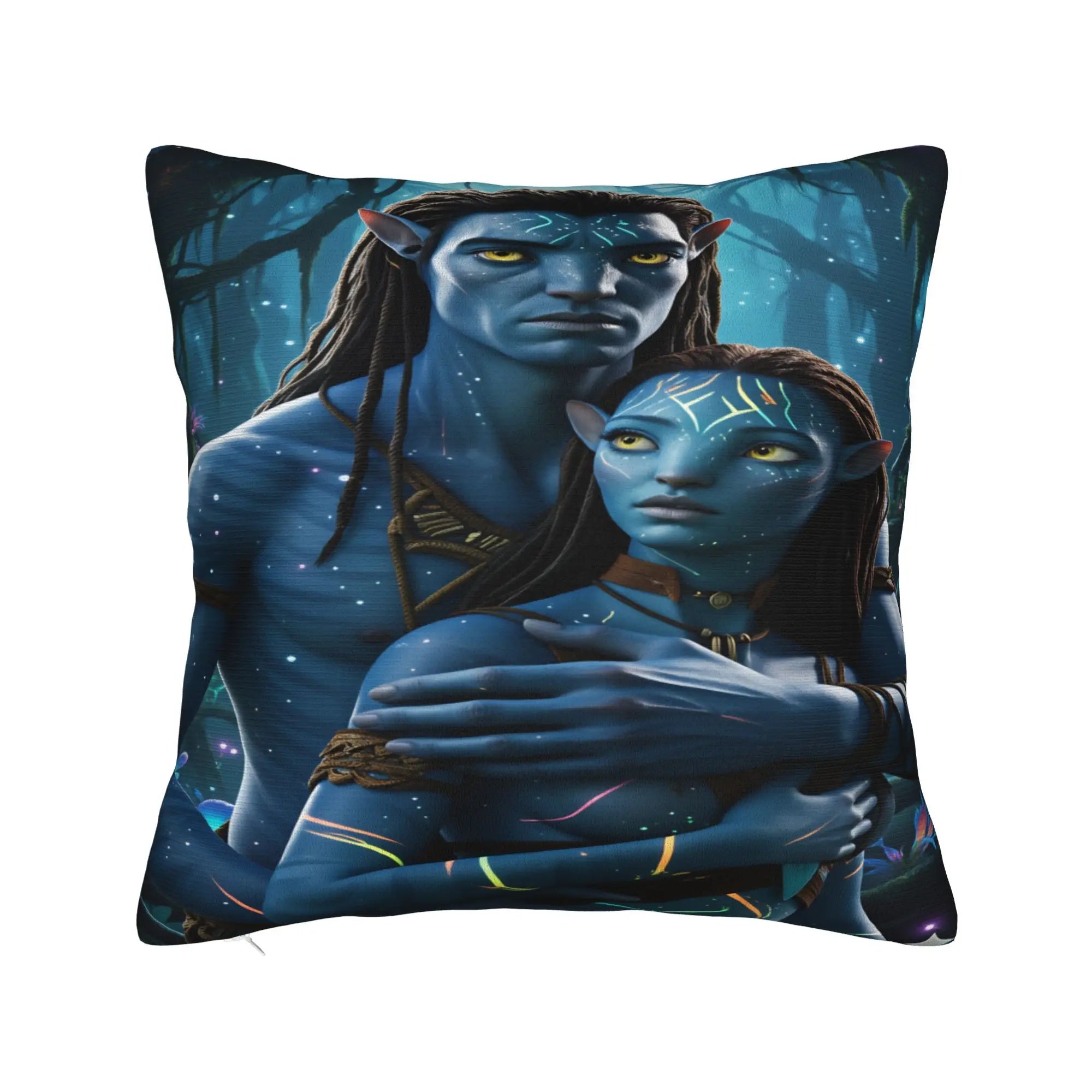 🌊 Funda de Almohada Decorativa Avatar: The Way of Water Suave, Moderna y de Estilo Retro | Ideal para Sofá y Dormitorio