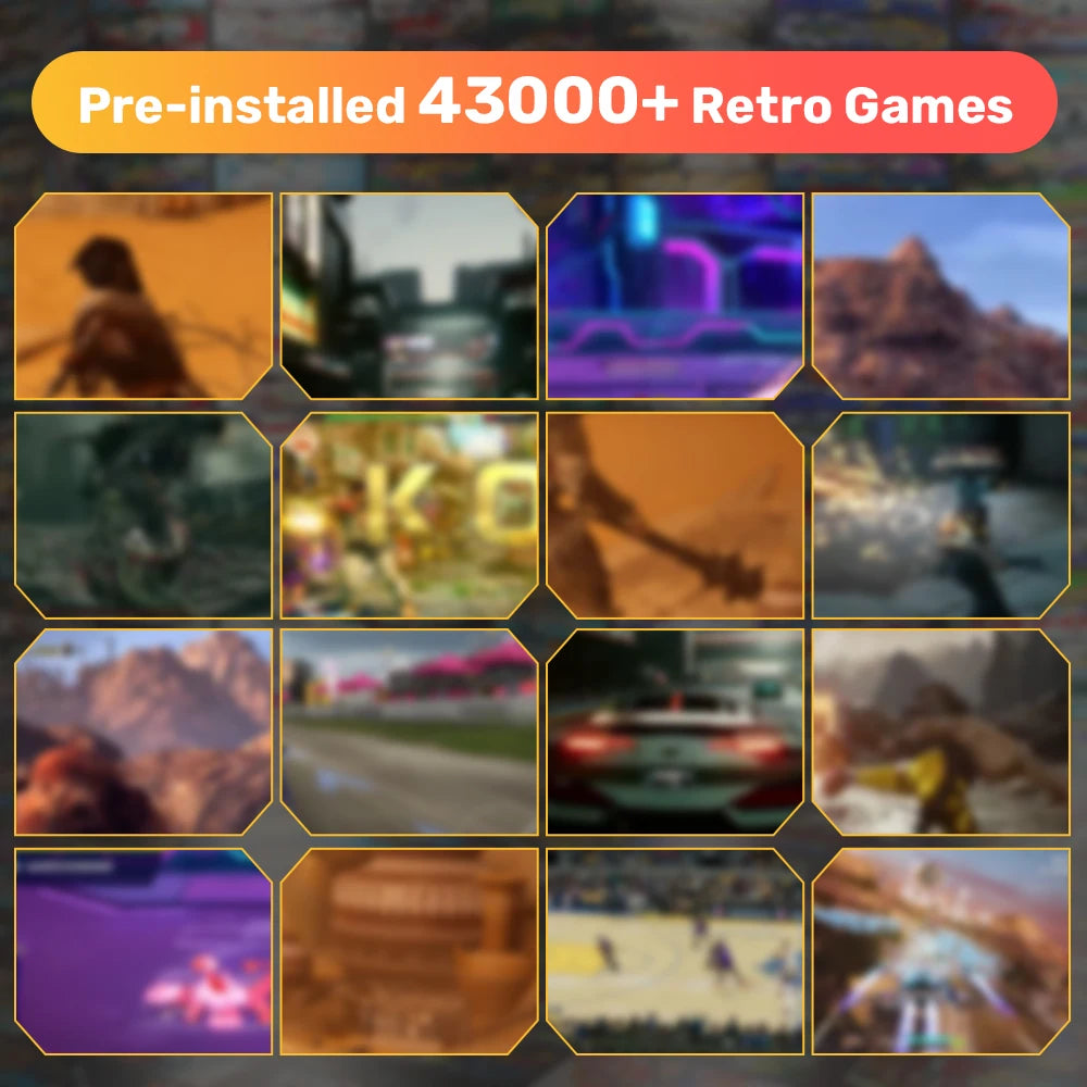 Stick Gamer Retro Hyper Base MINI 128GB | +43,000 Juegos Clásicos, Plug & Play para PC y Steam Deck