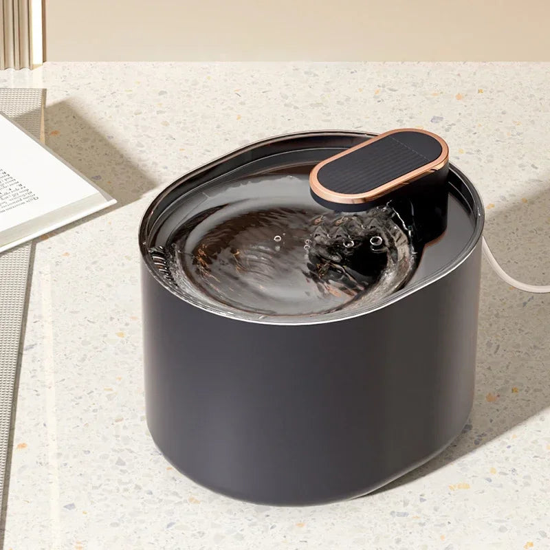 Bebedero Automático para Gatos y Perros 3L – Fuente de Agua Silenciosa con Filtro y USB