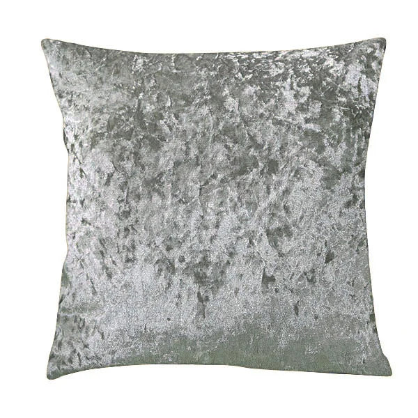 Almohada de terciopelo para sala de estar, cubierta de almohada supersuave de 60x60 cm, utilizada para lanzar sofá, decoración brillante