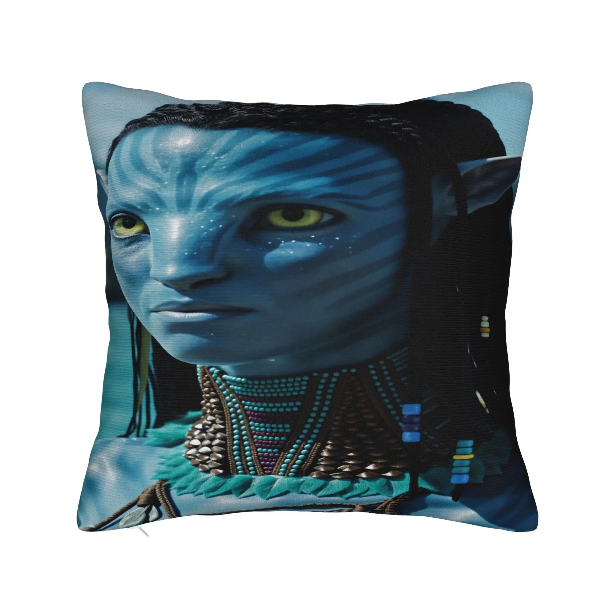 🌊 Funda de Almohada Decorativa Avatar: The Way of Water Suave, Moderna y de Estilo Retro | Ideal para Sofá y Dormitorio