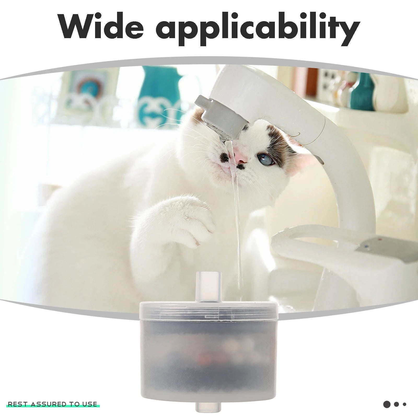 Filtro de Repuesto para Bebedero de Mascotas – Agua Más Limpia y Fresca para Perros y Gatos