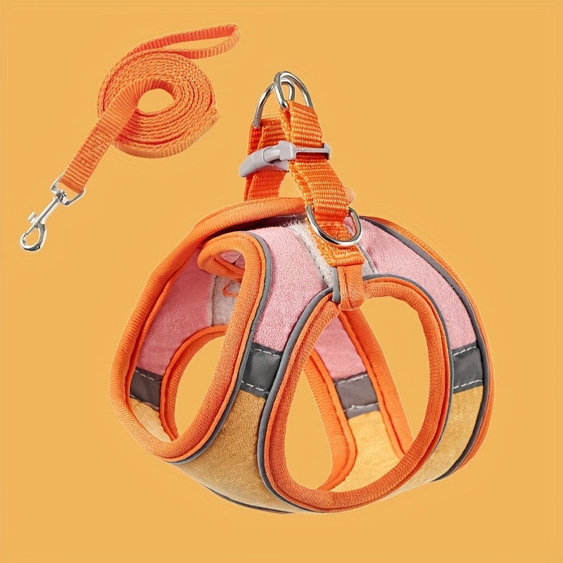 Arnés Antiescape para Gatos con Correa Ajustable | Chaleco Seguro y Cómodo para Paseos al Aire Libre