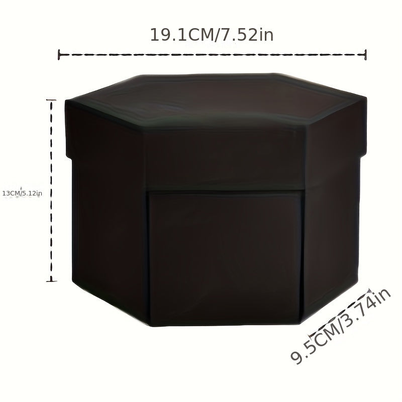 1pc, Explosions Popular Explosion Box Hexagonal Multilayer Surprise Confession DIY Photo Album Creative Birthday Gift Box, Small Business Supplies, Photo Props, Weird Gifts, Cool Decor, Cheap Stuff, Scene Decor, Valentine's D