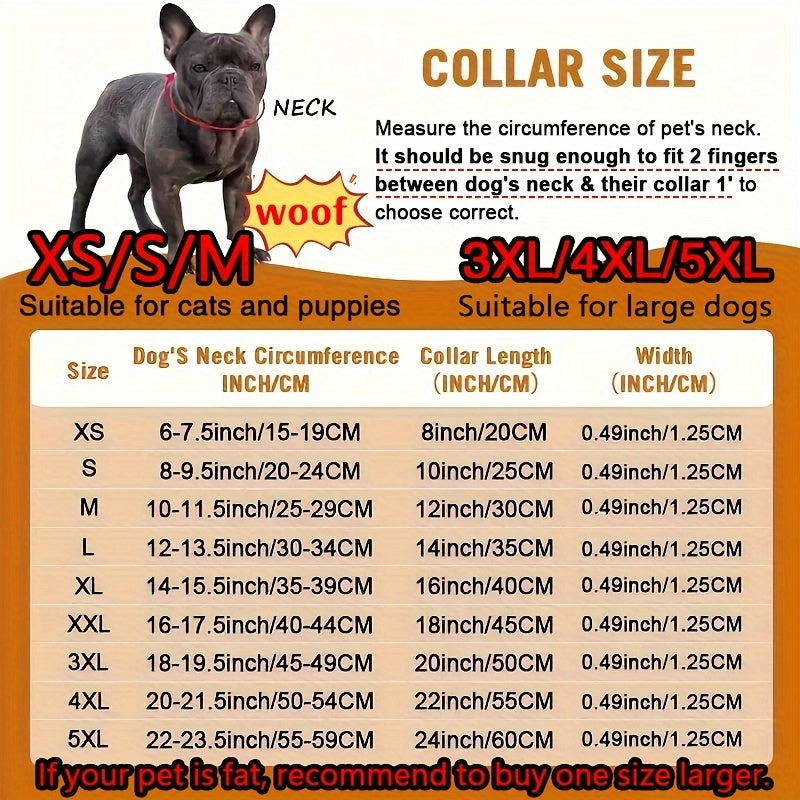 Collar para Perro con Brillo Diamondoid | Cadena Metálica Resistente y Broche Seguro para Paseos con Estilo