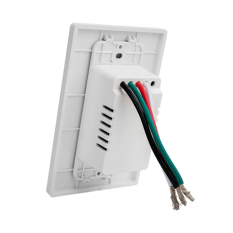 Interruptor Inteligente WiFi 2.4GHz Panel US | Control Remoto desde App Smart Life + Compatible con Alexa y Google Assistant
