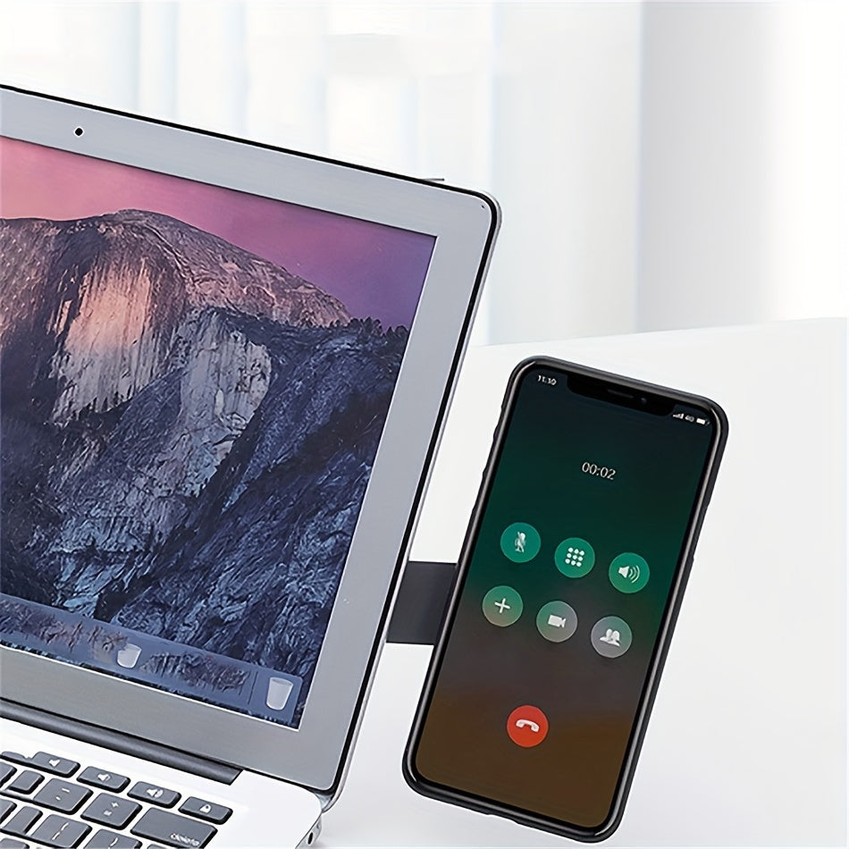 Free 3pcs Magnetic Ring Laptop Screen Support Holder Dual Monitor Display Clip Plastic Sticky Magnetic Notebook Computer Expansion Bracket